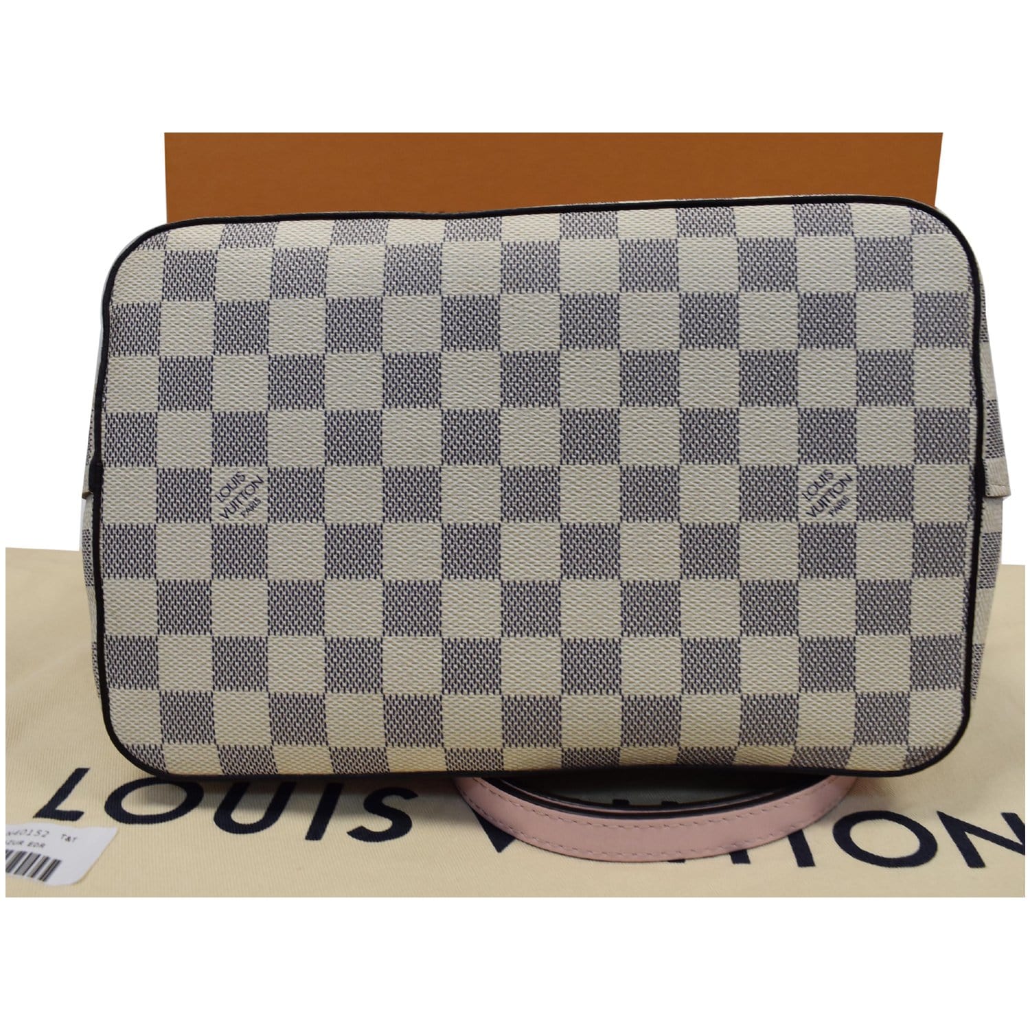 Authentic Louis Vuitton Damier Azur Neo Noe Shoulder Bag N40152 Used F/S