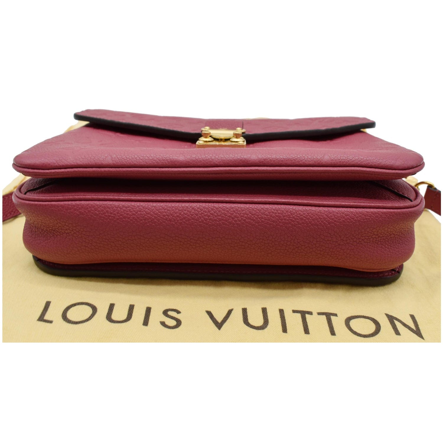Louis Vuitton Pink Metis Empreinte Leather Wallet