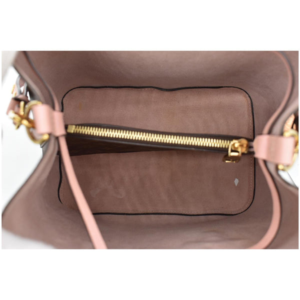 LOUIS VUITTON Neonoe MM Monogram Canvas Shoulder Bag Pink