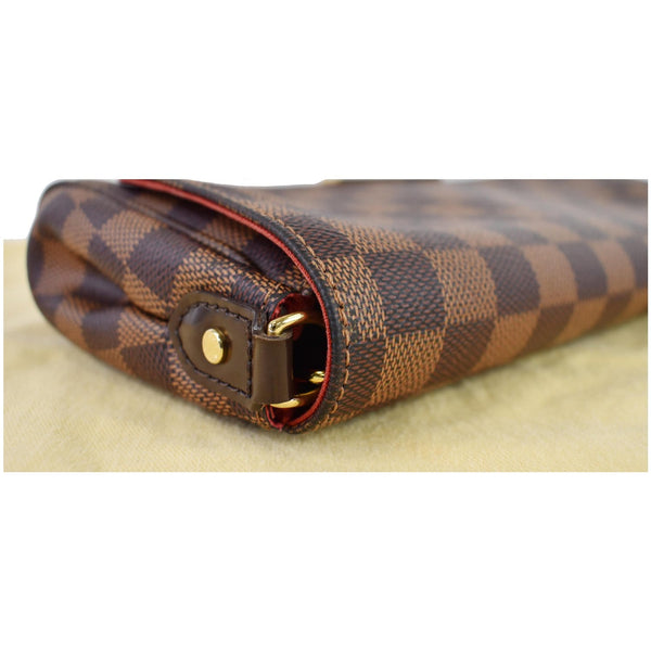 LOUIS VUITTON Favorite MM Damier Ebene Crossbody Bag Brown