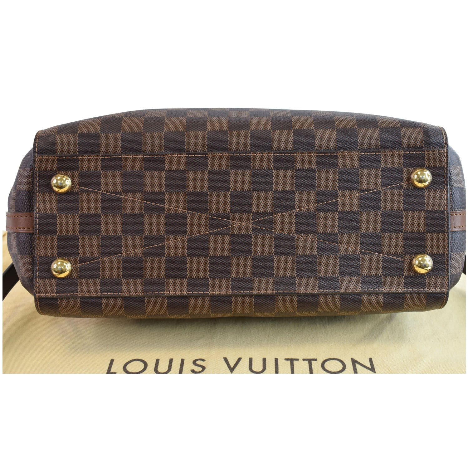 Louis Vuitton Taupe Nomade Grand Damier Leather Neo Greenwich Bag