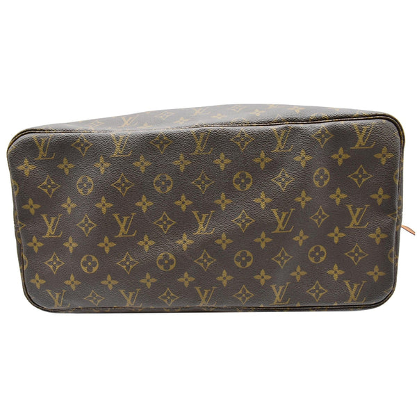 LOUIS VUITTON Neverfull GM Monogram Canvas Tote Bag Brown