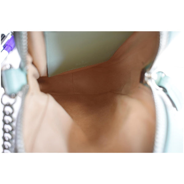 GUCCI GG Marmont Mini Matelasse Leather Corssbody Bag Mint 598597