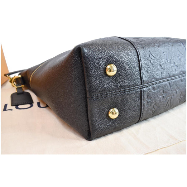 Louis Vuitton Melie Empreinte Leather Hobo Shoulder Bag - bottom stands