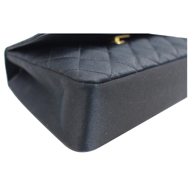 CHANEL Classic Timeless Small Satin Shoulder Bag Black