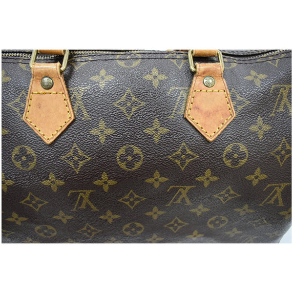 Louis Vuitton Speedy 35 Monogram Canvas Shoulder Bag