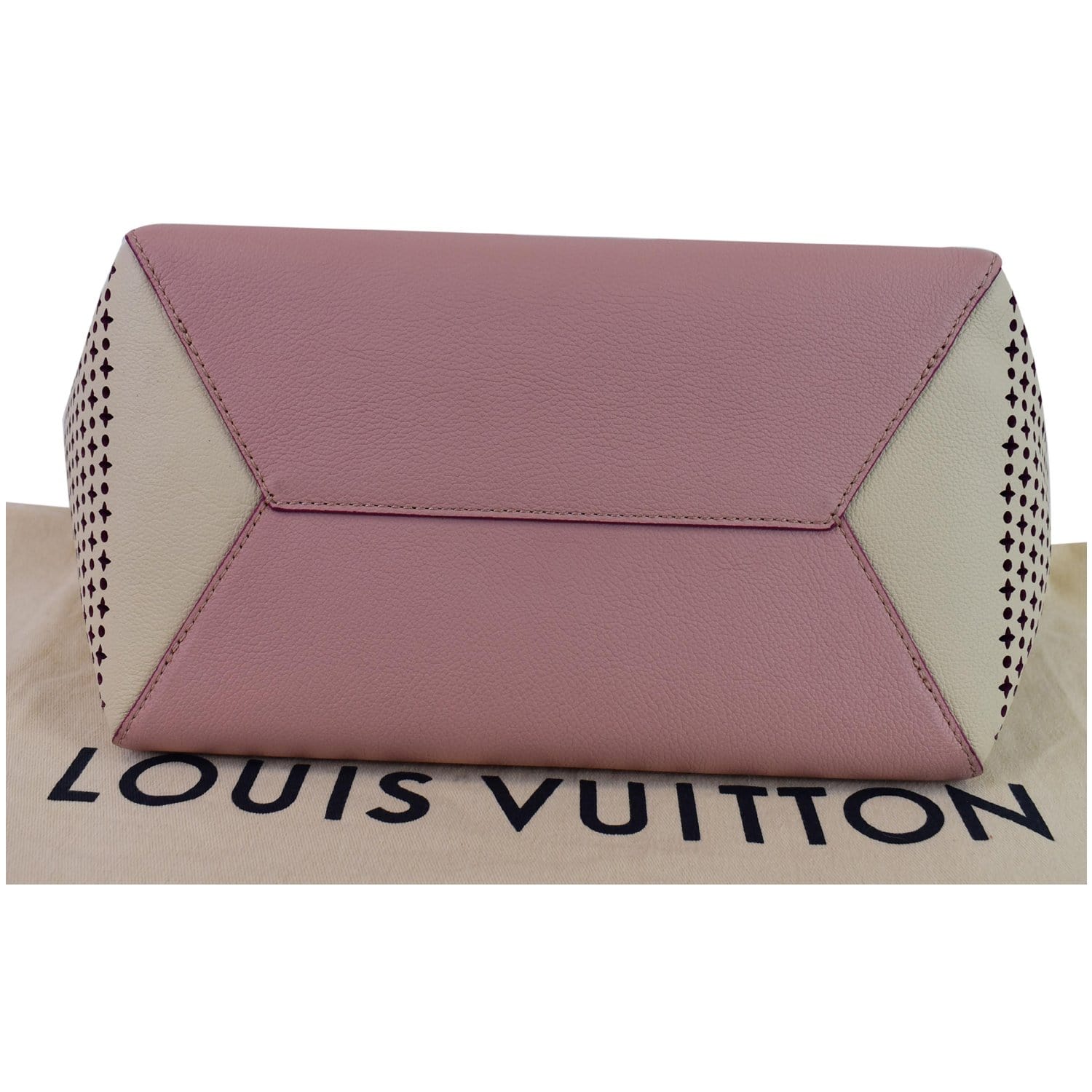 Louis Vuitton Perforated Lockme Backpack - Pink Backpacks, Handbags -  LOU586313