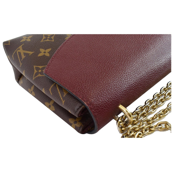 LOUIS VUITTON Saint Placide Monogram Canvas Crossbody Bag Bordeaux
