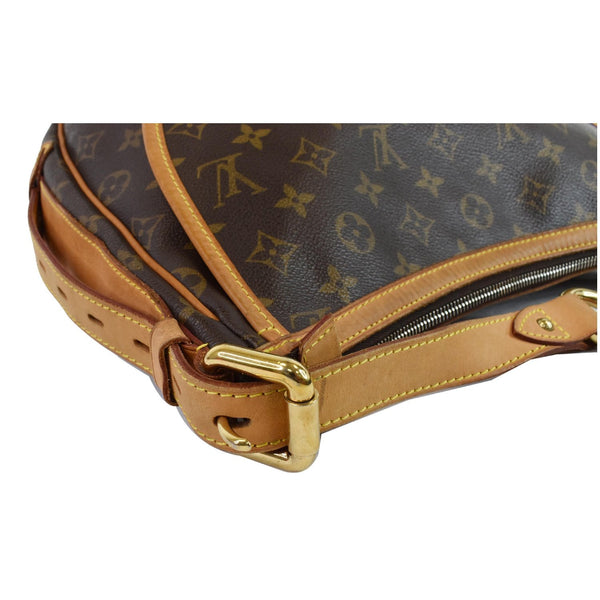 corner focused lv Tulum GM Monogram Canvas Shoulder Bag