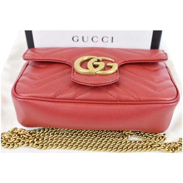 Gucci GG Marmont Matelasse Leather Super Mini Bag women
