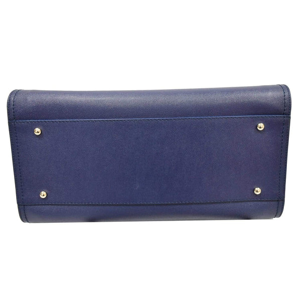 Chanel Deauville Studded Caviar Tote handbag - bottom feet