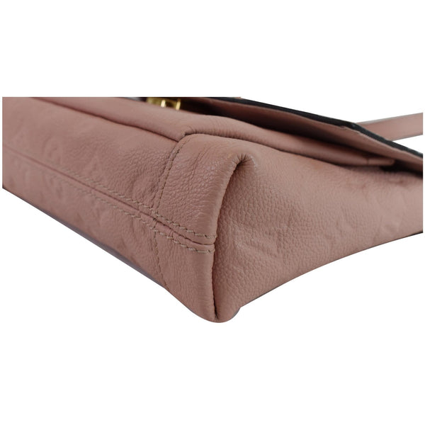 LOUIS VUITTON Blanche BB Empreinte Leather Shoulder Bag Rose Poudre