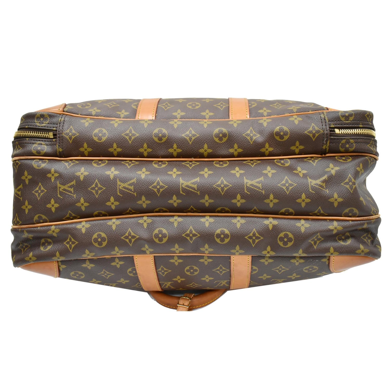 Louis Vuitton Sirius Brown Canvas Travel Bag (Pre-Owned)