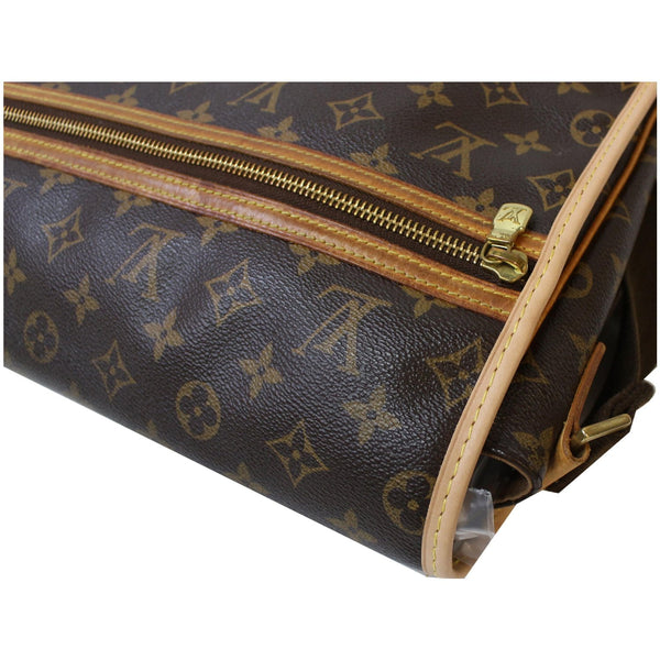 LOUIS VUITTON Bosphore GM Monogram Canvas Crossbody Bag Brown
