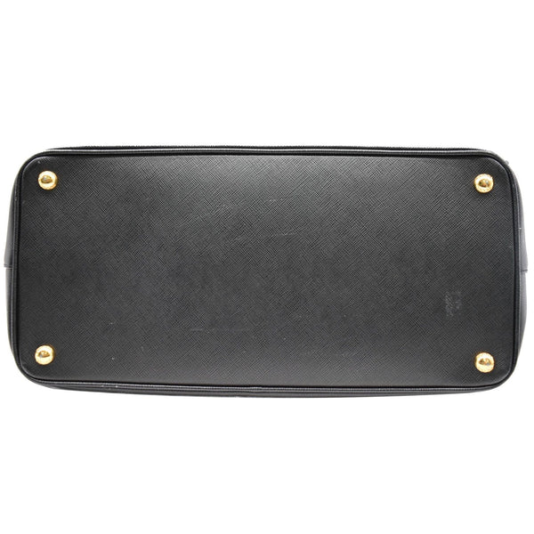 PRADA Galleria Large Saffiano Leather Tote Bag Black