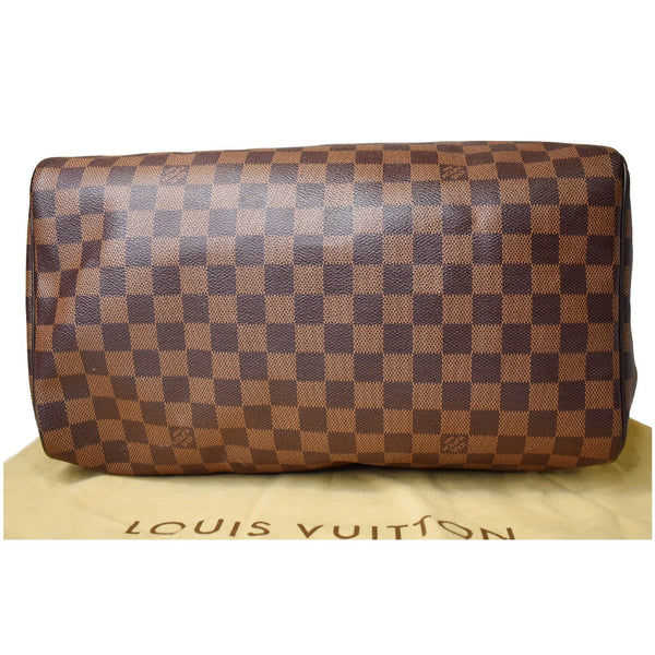 LOUIS VUITTON Speedy 35 Damier Ebene Satchel Bag Brown