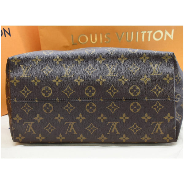 LOUIS VUITTON Iena MM Monogram Canvas Shoulder Bag Brown