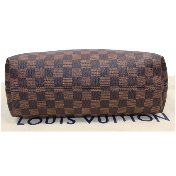 Louis Vuitton Graceful PM Damier Ebene Shoulder Bag - leather