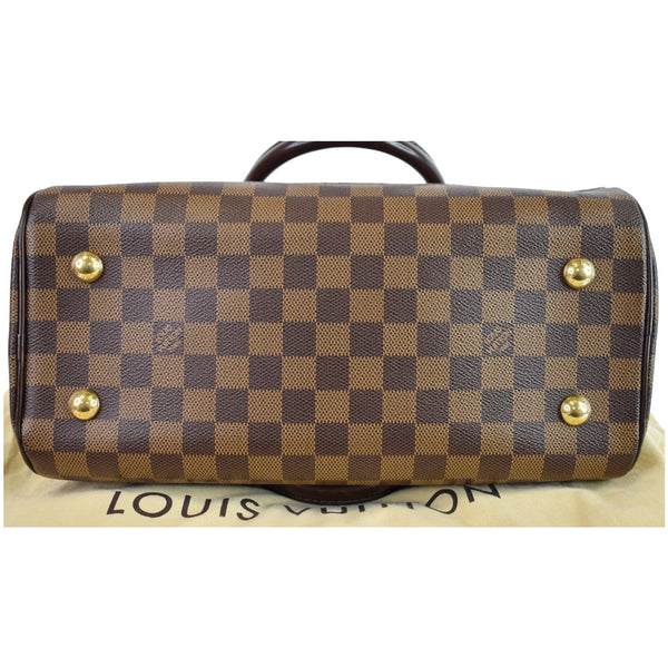 LOUIS VUITTON Duomo Damier Ebene Canvas Duomo Satchel Bag Brown