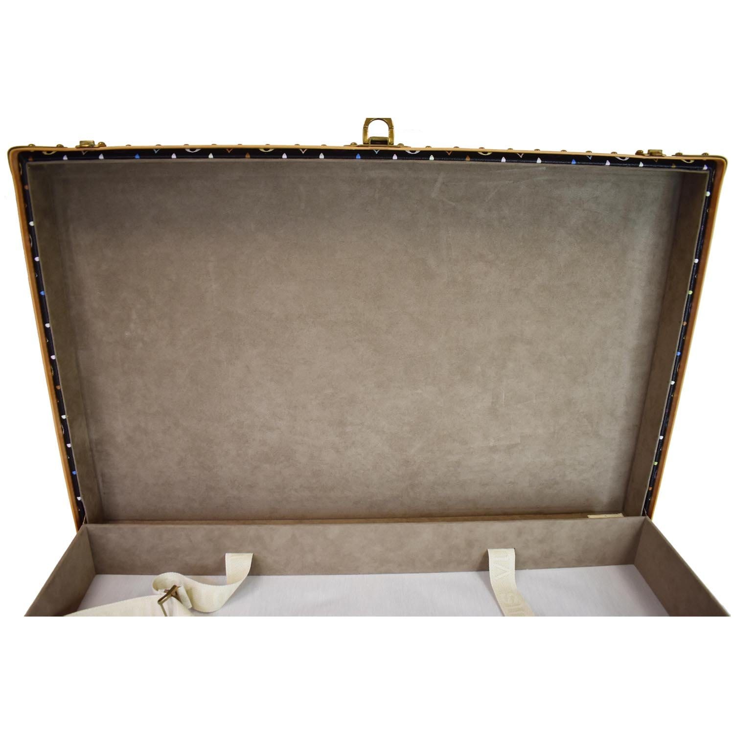 Louis Vuitton Suitcase Alzer 80 Monogrammed With Its Key 