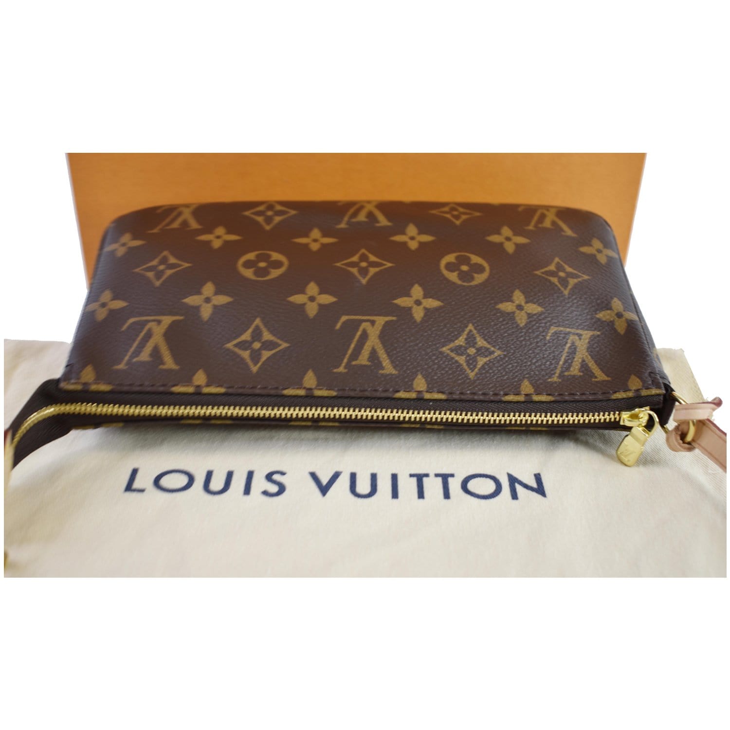 Louis Vuitton Damier Ebene Mini Pochette Accessoires N58009 Brown Cloth  ref.834240 - Joli Closet