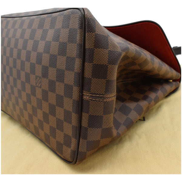 LOUIS VUITTON Bergamo GM Damier Ebene Shoulder Bag Brown
