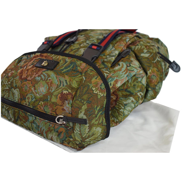 Gucci Floral Brocade Leather Shoulder bag