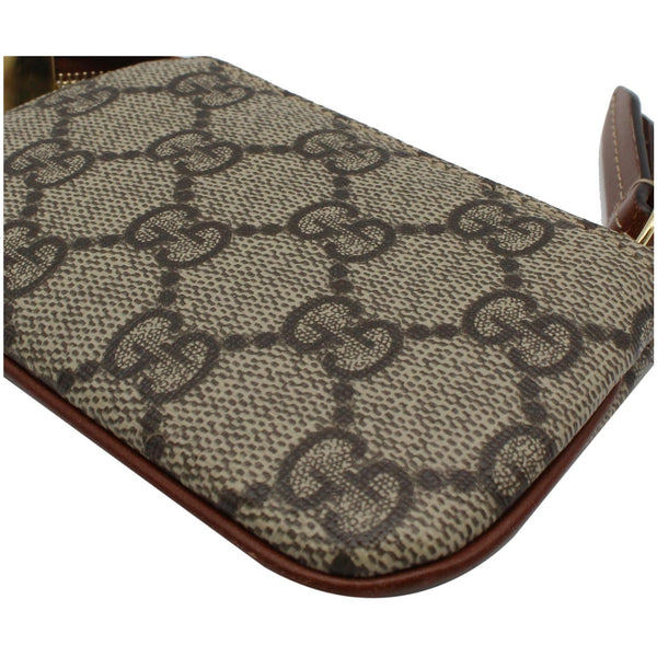 Gucci GG Supreme Monogram Key Case Beige - canvas view