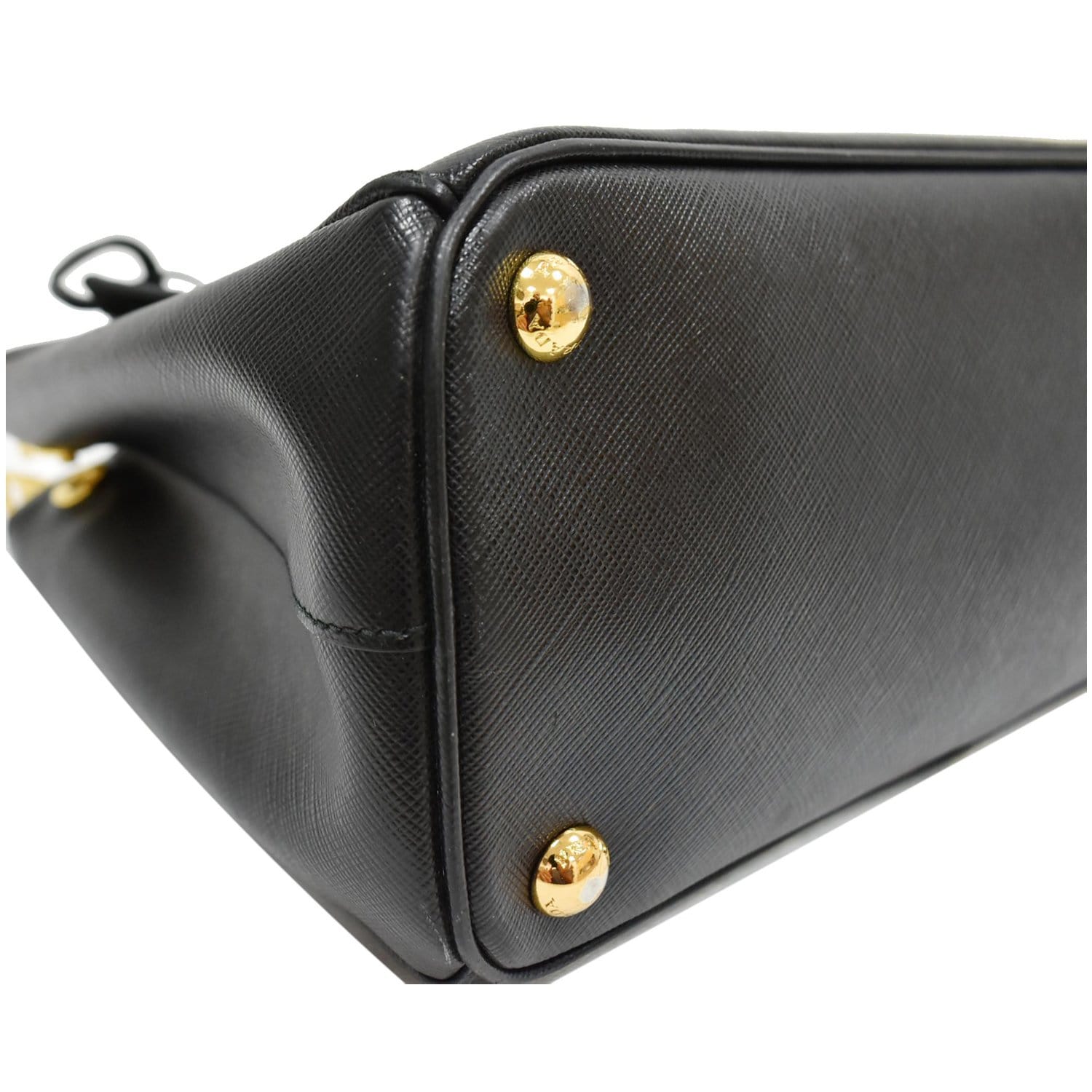 Prada galleria black saffiano leather bag Lux tote