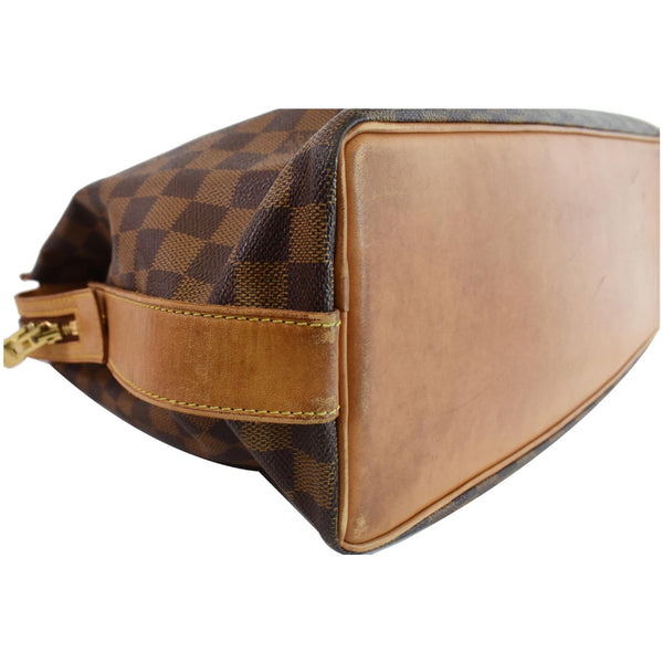 LOUIS VUITTON Chelsea Damier Ebene Shoulder Bag Brown