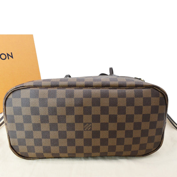 LOUIS VUITTON Neverfull MM Damier Ebene Tote Bag Brown - Hot Deals