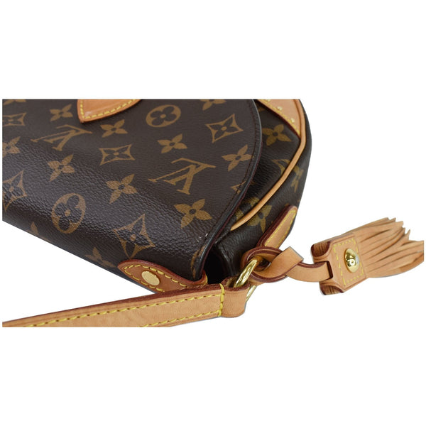 Louis Vuitton Saint Cloud NM Monogram Canvas Bag Brown - focused view