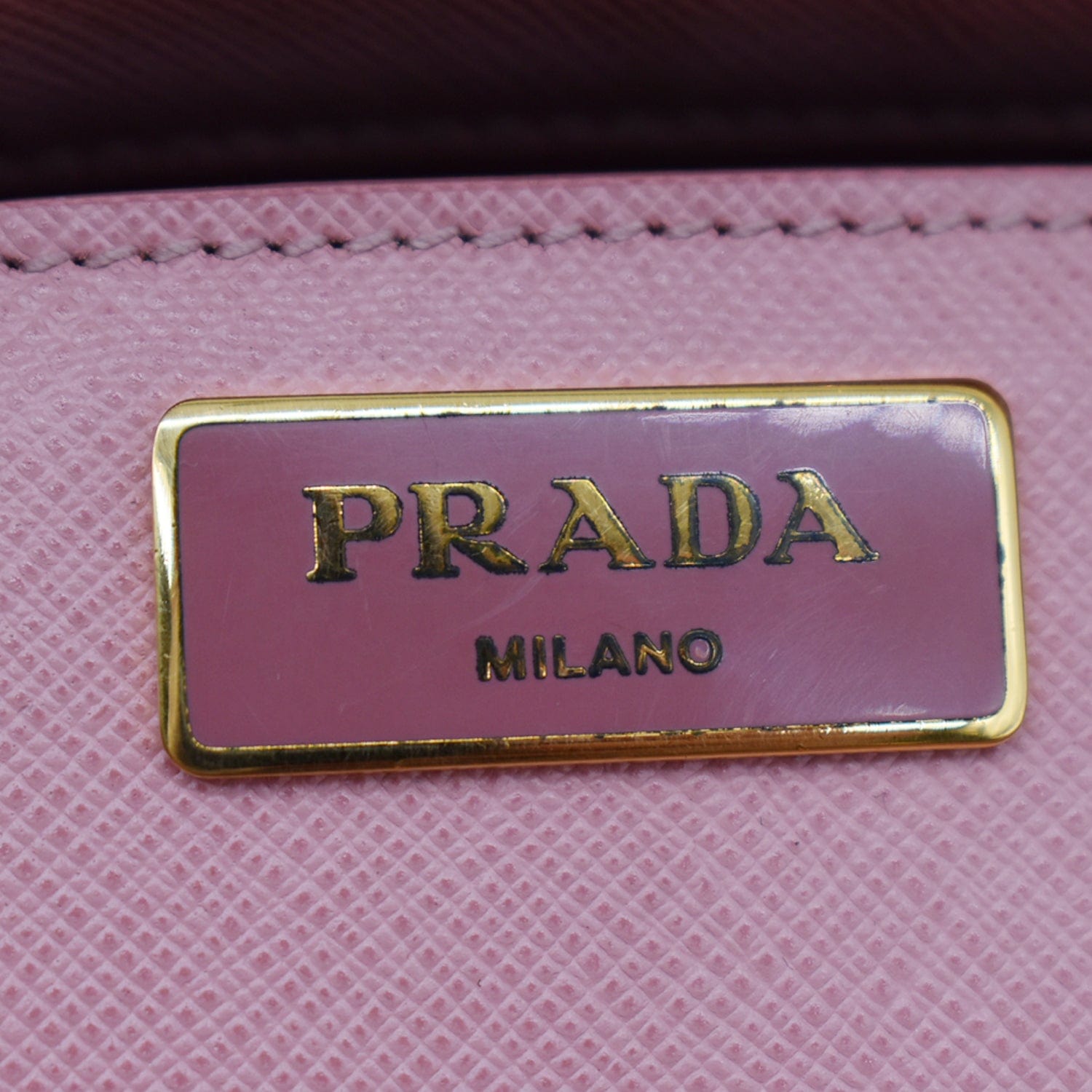 Prada Galleria Saffiano Leather Mini-bag, Women, Petal Pink in 2023