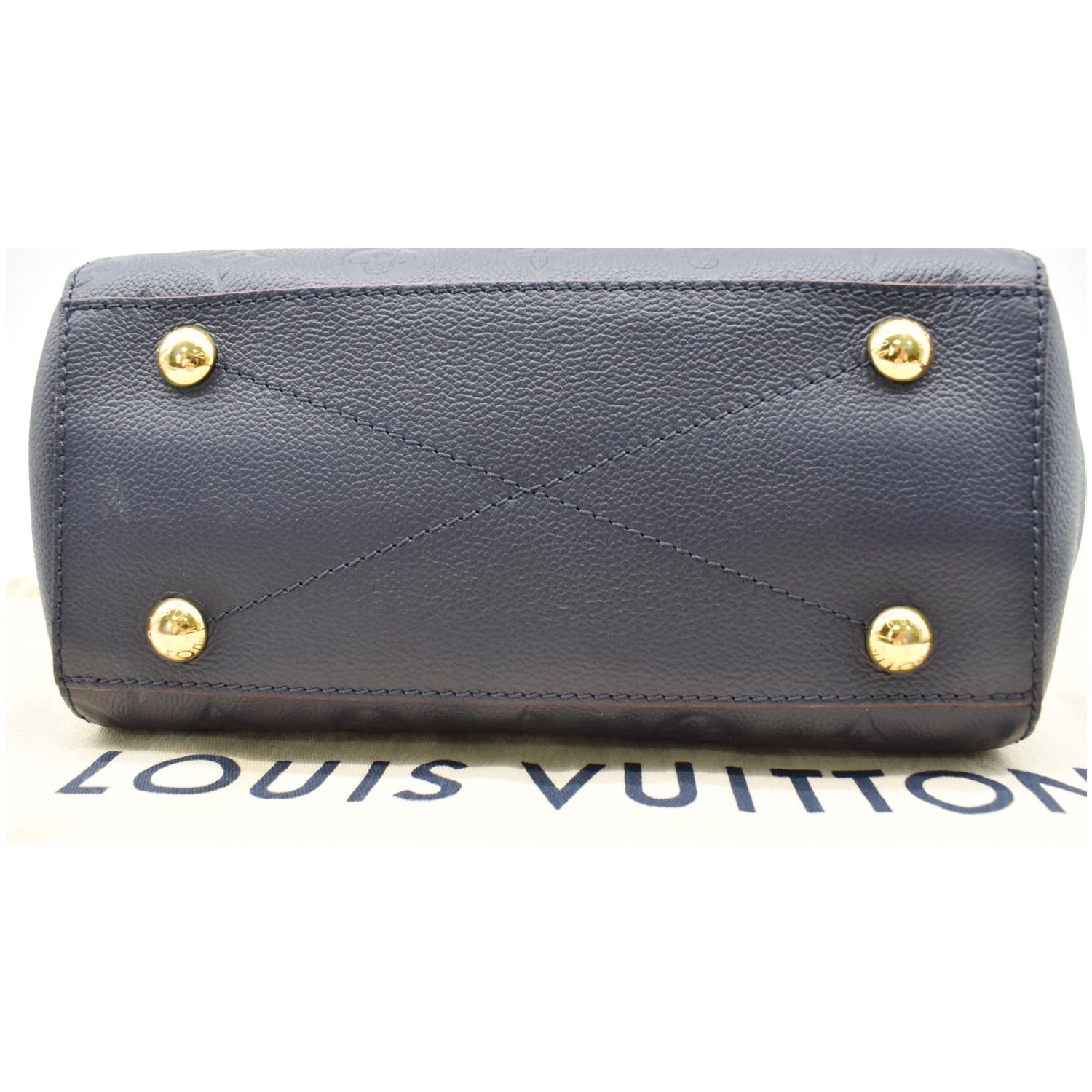 Louis Vuitton M41196 Montaigne MM Satchel Monogram Empreinte Amplant P –  Gaby's Bags