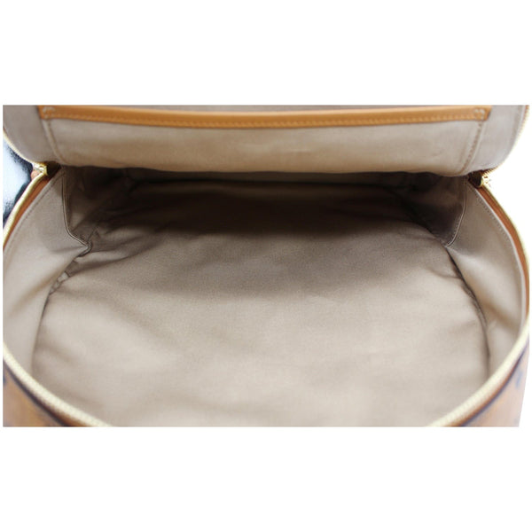 MCM Stark Classic Visetos Canvas Backpack Bag Cognac