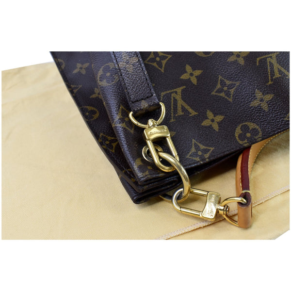 LOUIS VUITTON Metis Hobo Monogram Canvas Shoulder Bag Brown