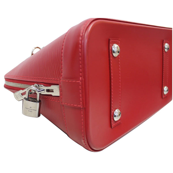 Louis Vuitton Alma PM Epi Leather Padlock Key Bag