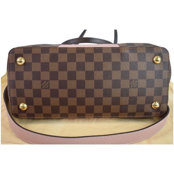 LOUIS VUITTON Jersey Damier Ebene Shoulder Bag Magnolia