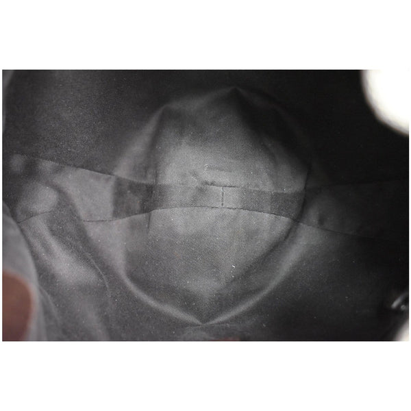 GUCCI Drawstring GG Monogram Canvas Hobo Bag Beige 115006