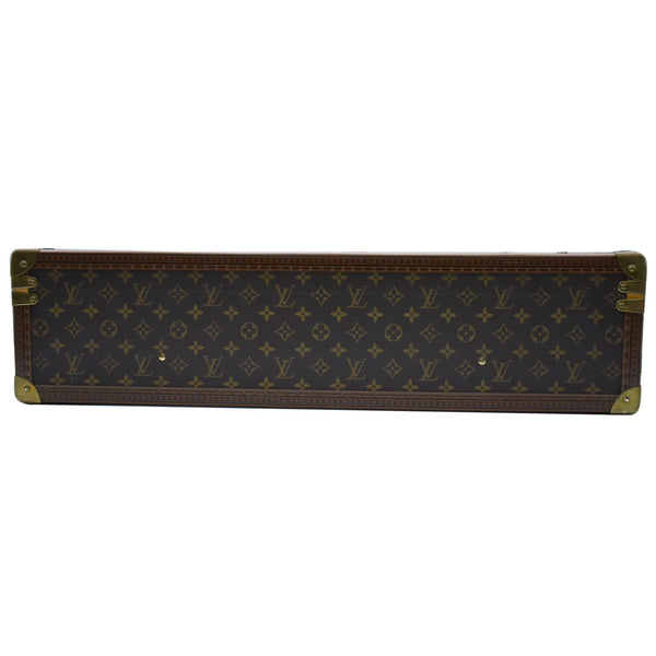 LOUIS VUITTON Bisten 70 Monogram Canvas Suitcase Bag Brown