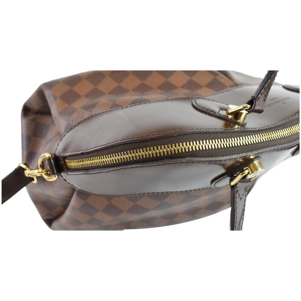 LOUIS VUITTON Salvi Damier Ebene Shoulder Bag Brown