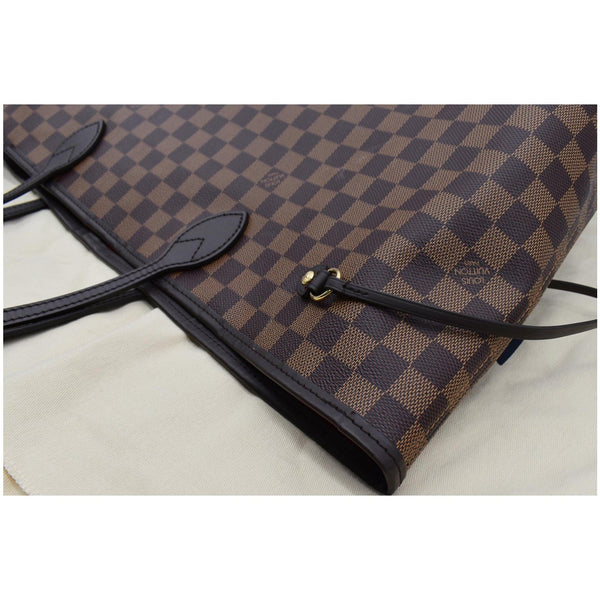 Louis Vuitton Neverfull GM Damier Ebene Tote Shoulder Bag