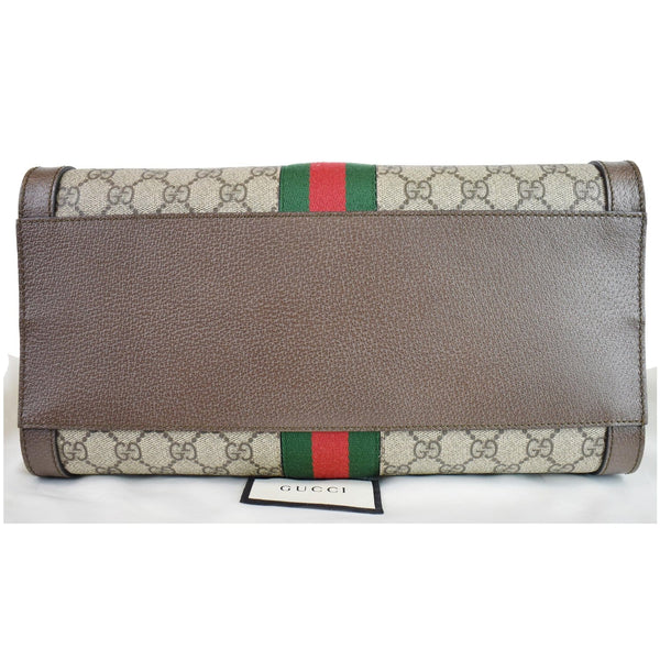 Gucci Ophidia Medium GG Supreme Tote Bag Bottom