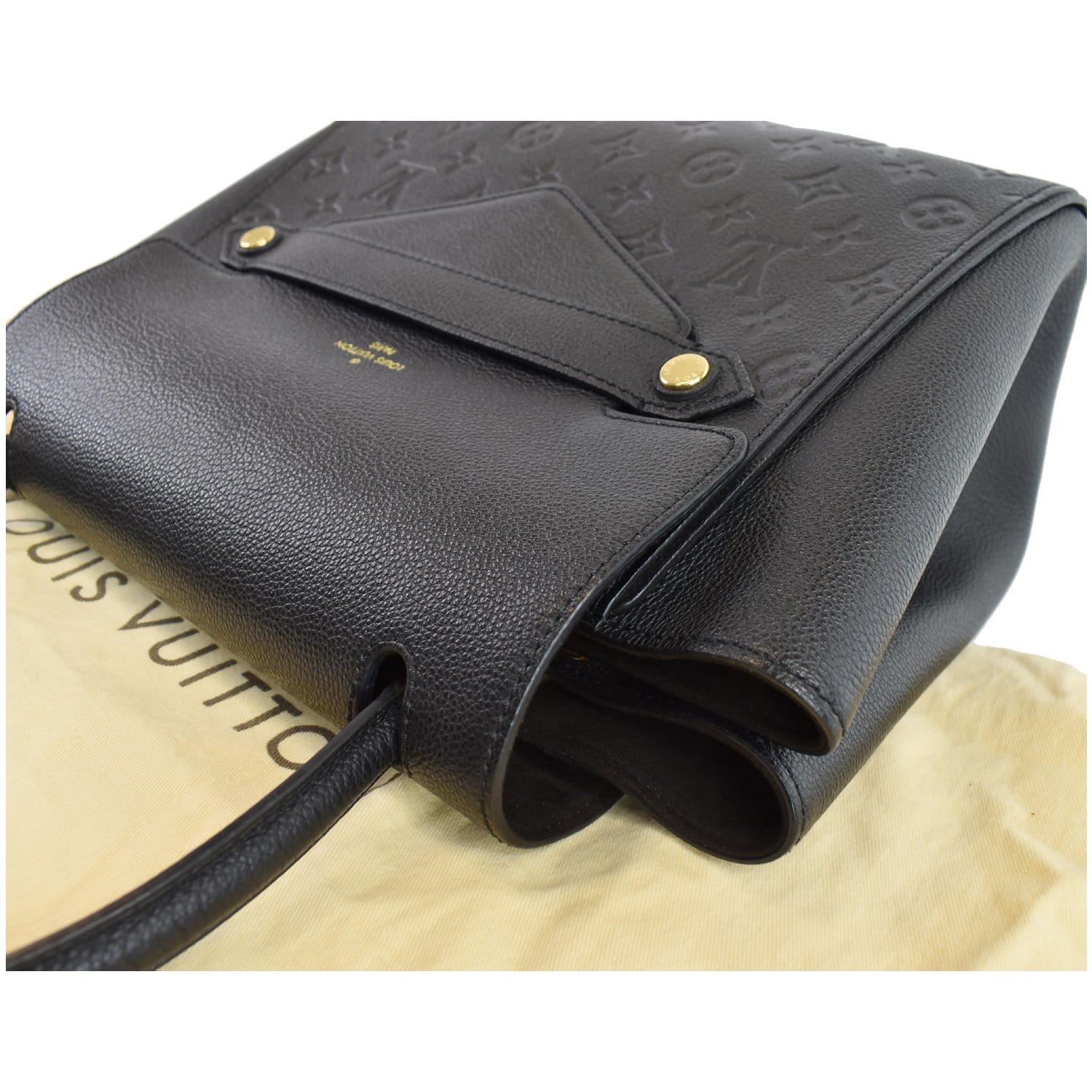 Louis Vuitton Black Monogram Empreinte Leather Trocadero Bag at 1stDibs