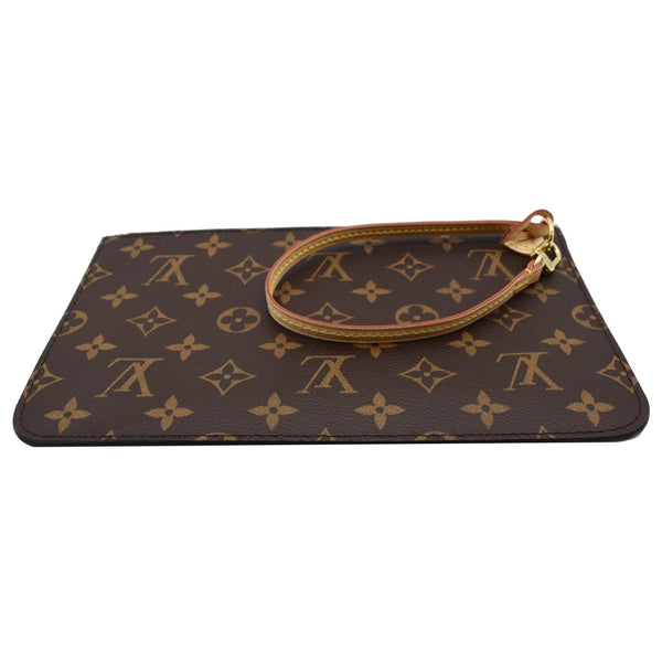 Louis Vuitton Neverfull MM Monogram Canvas Wristlet Pouch