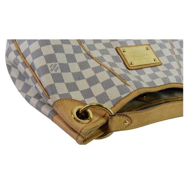 Louis Vuitton Galliera PM Damier Azur Bag white