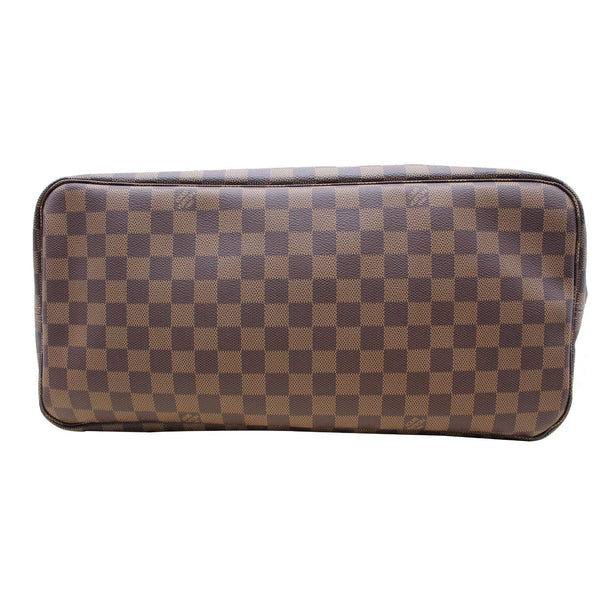LOUIS VUITTON Neverfull GM Damier Ebene Tote Shoulder Bag Brown