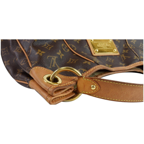 LOUIS VUITTON Galliera PM Monogram Canvas Shoulder Bag Brown