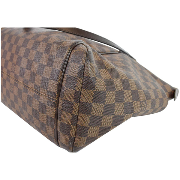LOUIS VUITTON Totally MM Damier Ebene Shoulder Bag Brown