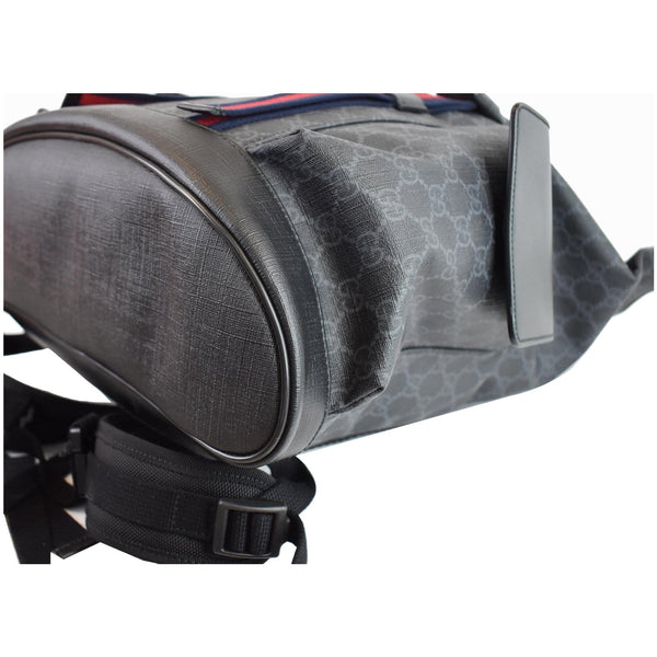 Gucci GG Supreme Leather Microfiber Backpack Bag women